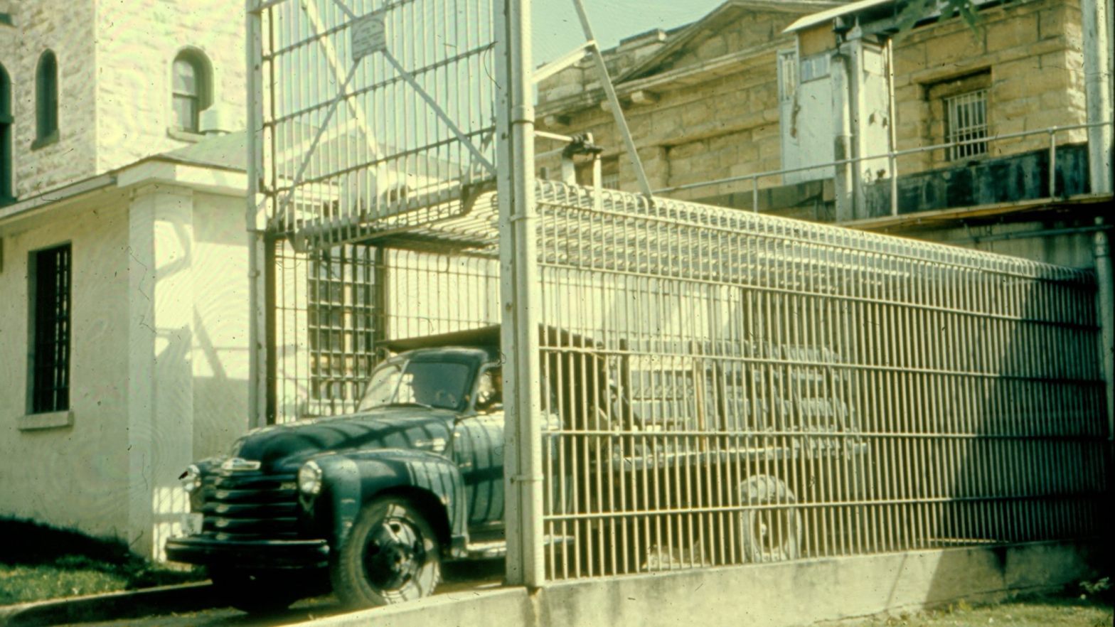 Old truck and the Old Idaho Penitentiary