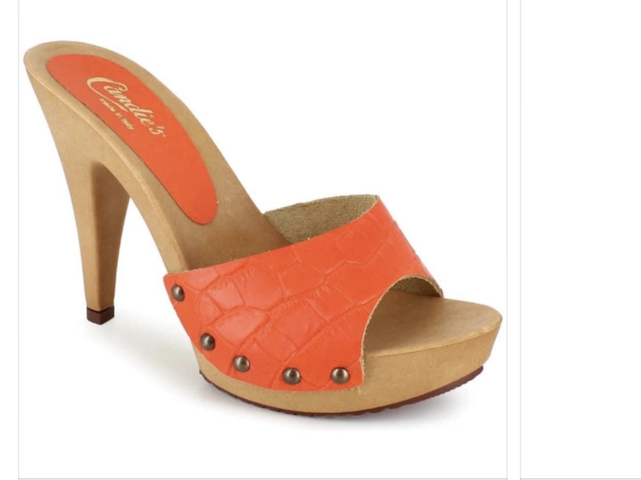 A Candie's brand shoe